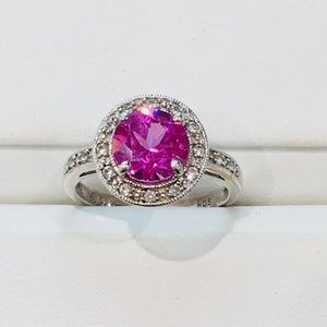 ✨Pink & White Sapphire Ring✨